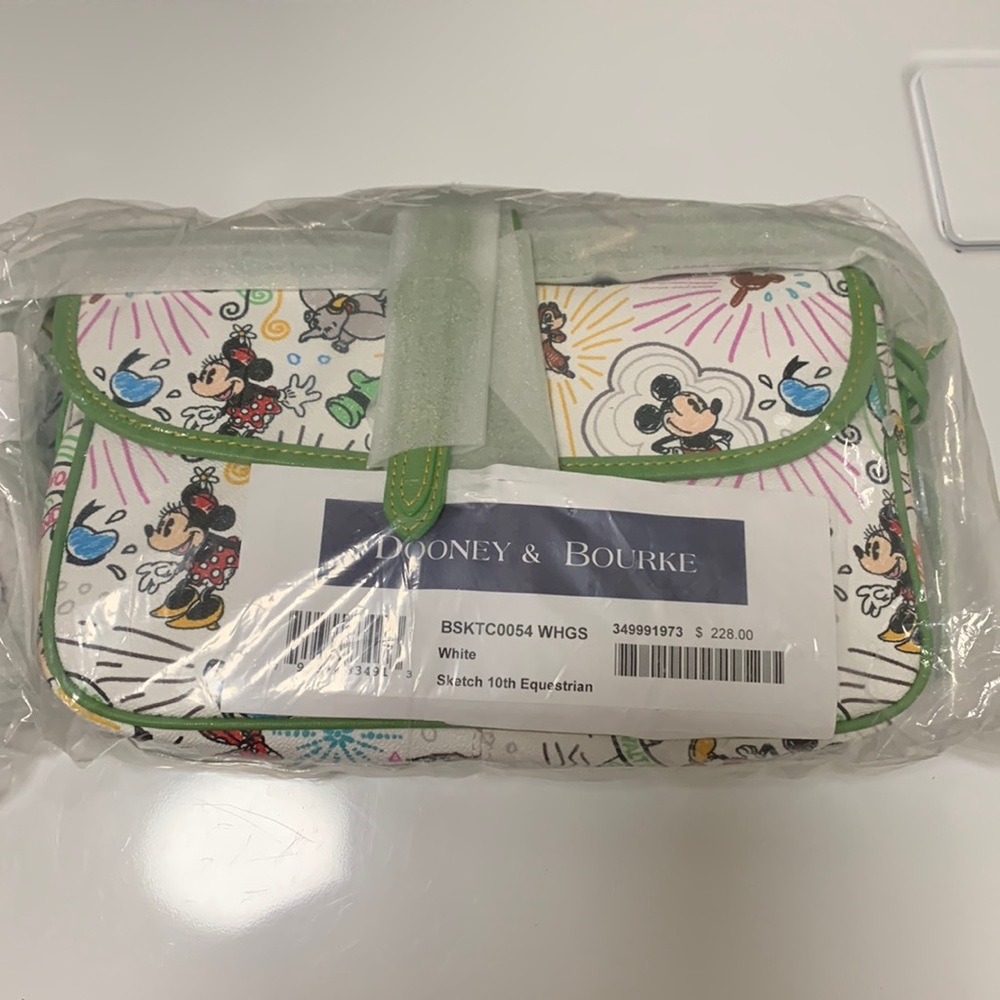 Dooney & Bourke Disney 10th Anniversary Sketch Bag